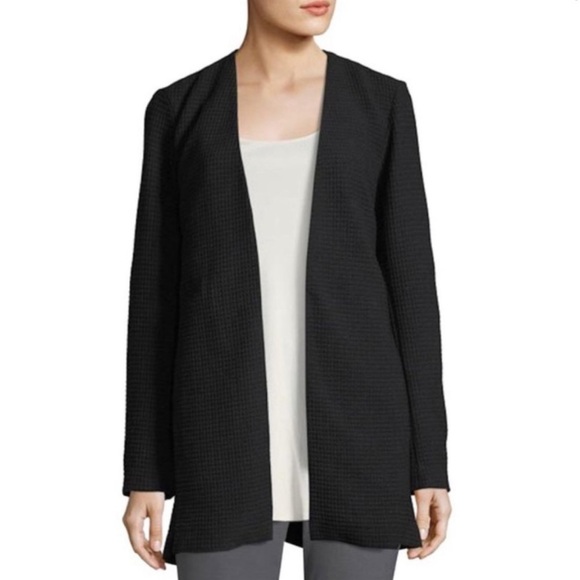 Eileen Fisher Waffle Knit Cardigan | Small - Picture 1 of 5